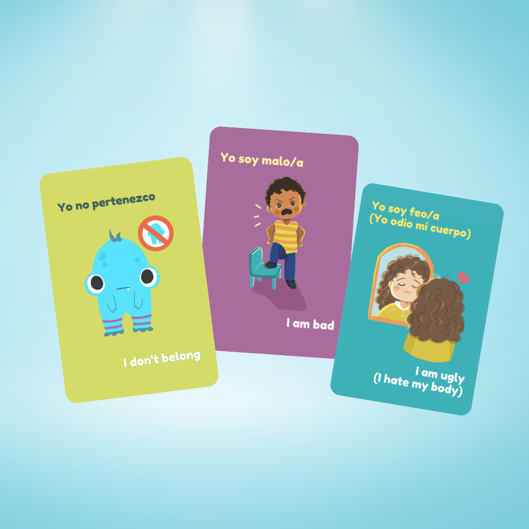 Bilingual EMDR Cognitions Card Deck